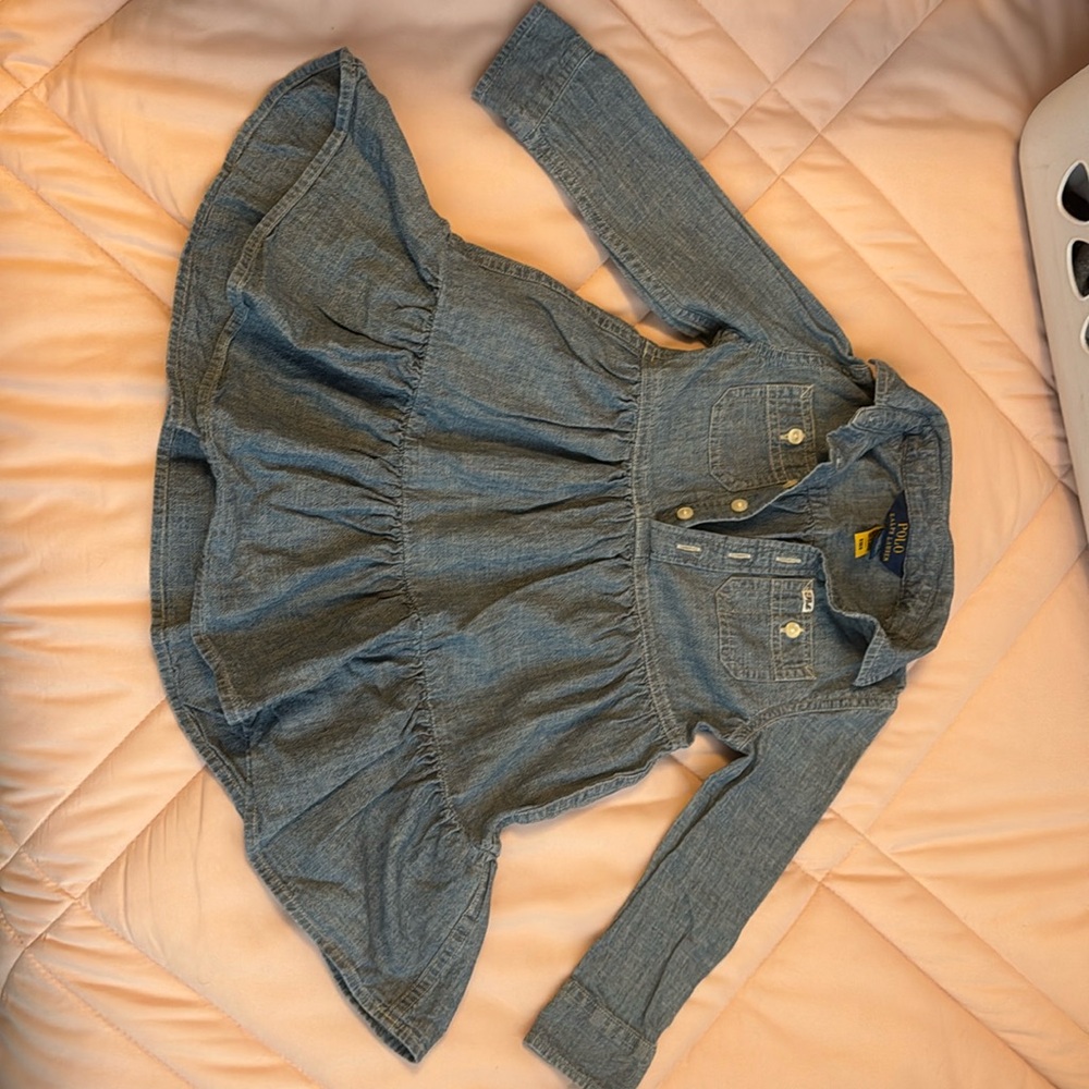 Polo size 2T Jean dress